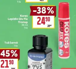 Billa KORES Lepidlo Glu Fix transp nabídka