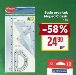 Billa Sada pravítek Maped Classic nabídka