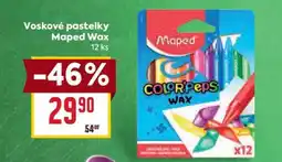 Billa Voskové pastelky Maped Wax nabídka