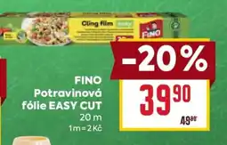 Billa Fino Potravinová fólie Easy Cut nabídka
