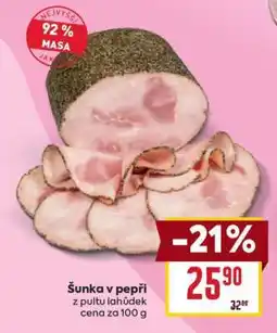 Billa Šunka v pepři nabídka