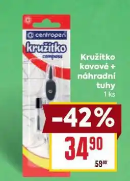 Billa Kružítko kovové + náhradní tuhy nabídka