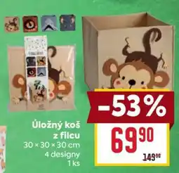 Billa Úložný koš z filcu nabídka