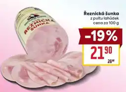 Billa Řeznická šunka nabídka