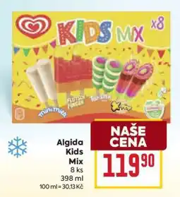 Billa Algida Kids Mix nabídka