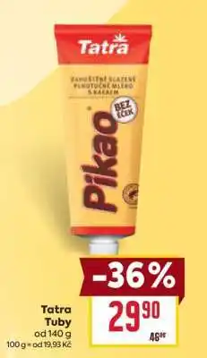 Billa Tatra Tuby nabídka