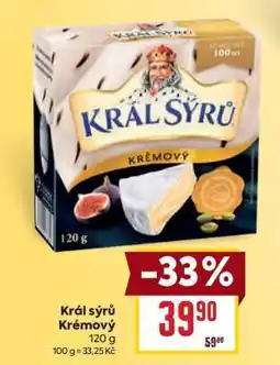 Billa Král Sýrů Krémový nabídka