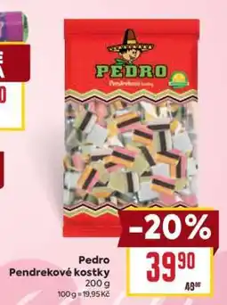 Billa Pedro Pendrekové kostky nabídka