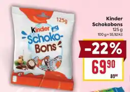 Billa Kinder Schokobons nabídka