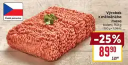 Billa Výrobek z mletého masa nabídka