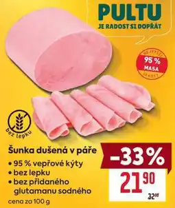 Billa Šunka dušená v páře nabídka