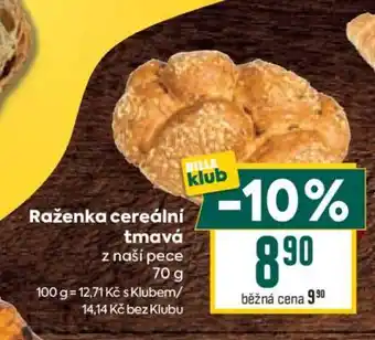 Billa Raženka cereální tmavá nabídka