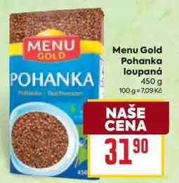Billa Menu Gold Pohanka loupaná nabídka