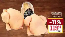 Billa Minikuřátko nabídka