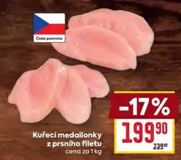 Billa Kuřecí medailonky z prsního filetu nabídka