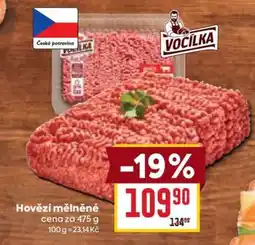 Billa Hovězí mleté nabídka