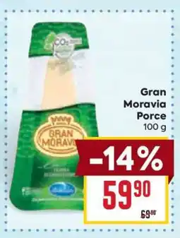 Billa Gran Moravia porce nabídka