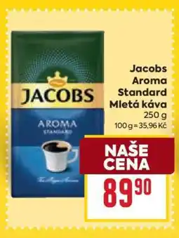 Billa Jacobs Aroma Standard Mletá káva nabídka