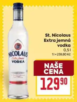 Billa St. Nicolaus Extra jemná vodka nabídka