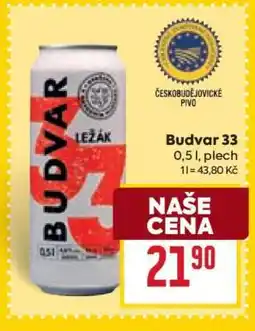Billa Budvar 33 nabídka