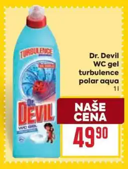 Billa Dr. Devil WC gel turbulence polar aqua nabídka