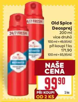 Billa Old Spice Deosprej nabídka