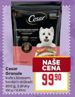 Billa Cesar Granule nabídka