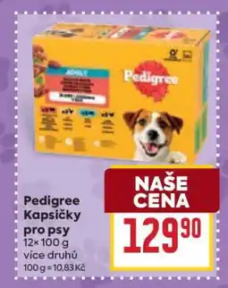 Billa Pedigree kapsičky pro psy nabídka