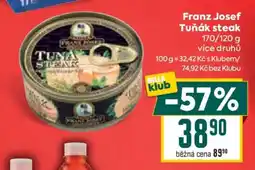 Billa Franz Josef Tuňák steak nabídka