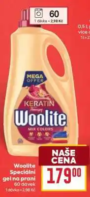 Billa Woolite Speciální gel na praní nabídka