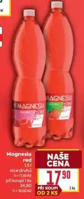 Billa Magnesia red nabídka