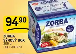 Flop Zorba sýrový box nabídka