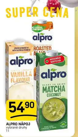 Flop Alpro nápoj nabídka