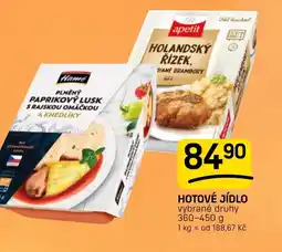 Flop Hotové jídlo nabídka