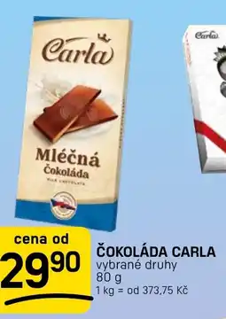 Flop Čokoláda carla nabídka
