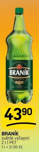 Flop Braník světlé výčepní nabídka