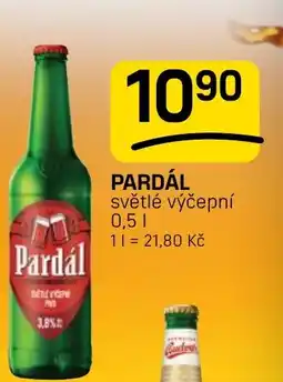 Flop Pardál světlé výčepní nabídka