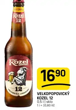 Flop Velkopopovický kozel 12 nabídka