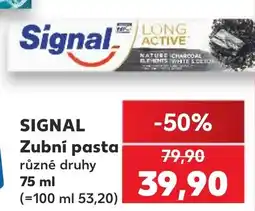 Kaufland SIGNAL Zubní pasta nabídka