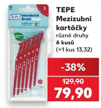 Kaufland TEPE Mezizubní kartáčky nabídka