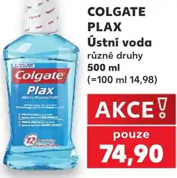 Kaufland COLGATE PLAX Ústní voda nabídka