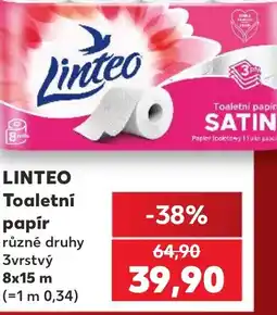 Kaufland LINTEO Toaletní papír nabídka