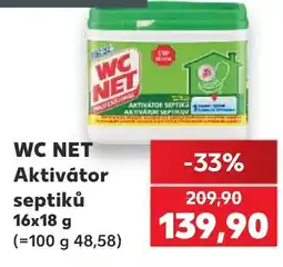 Kaufland WC NET Aktivátor septiků nabídka