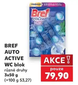 Kaufland Bref auto active wc blok nabídka