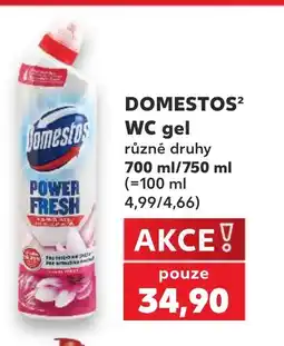 Kaufland DOMESTOS² WC gel nabídka