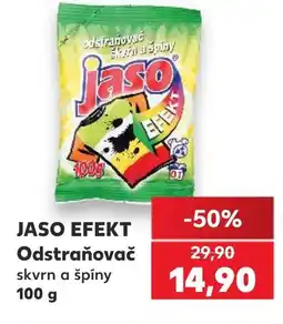 Kaufland JASO EFEKT Odstraňovač nabídka