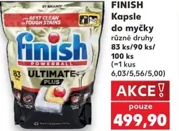 Kaufland FINISH Kapsle do myčky nabídka