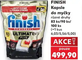 Kaufland FINISH Kapsle do myčky nabídka