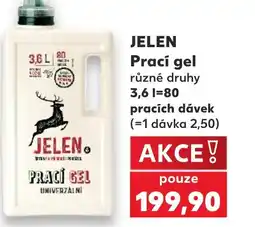 Kaufland JELEN Prací gel nabídka
