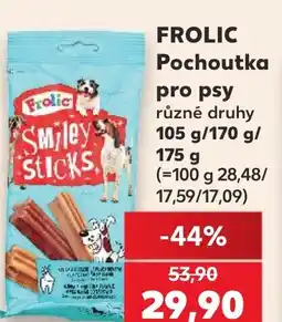 Kaufland FROLIC Pochoutka pro psy nabídka